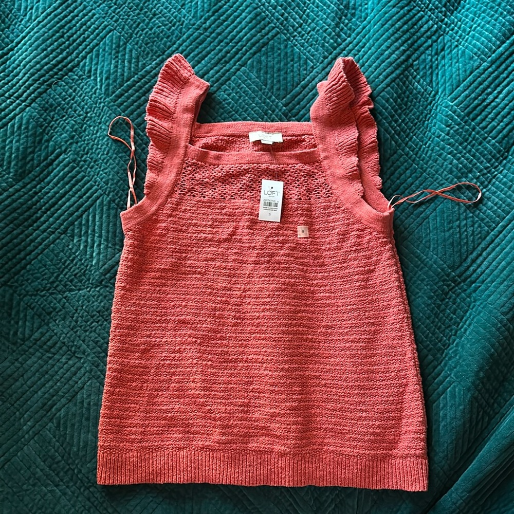 Blouse with ruffles